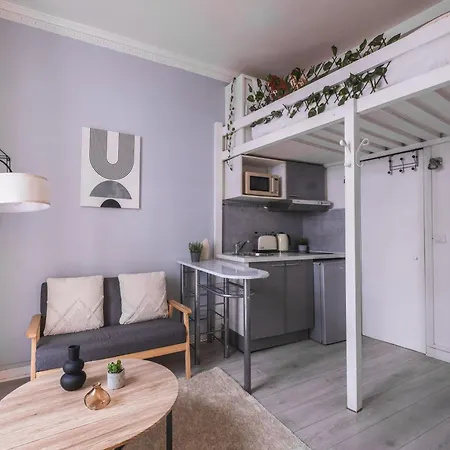 Apartment Charmant Studio Au Coeur Du 16ᵉ Paris